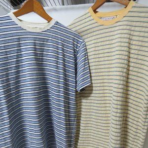Lot of 2 VTG Bugle Boy Women's T-shirts sz L  713